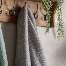 Wool Throw – Grey